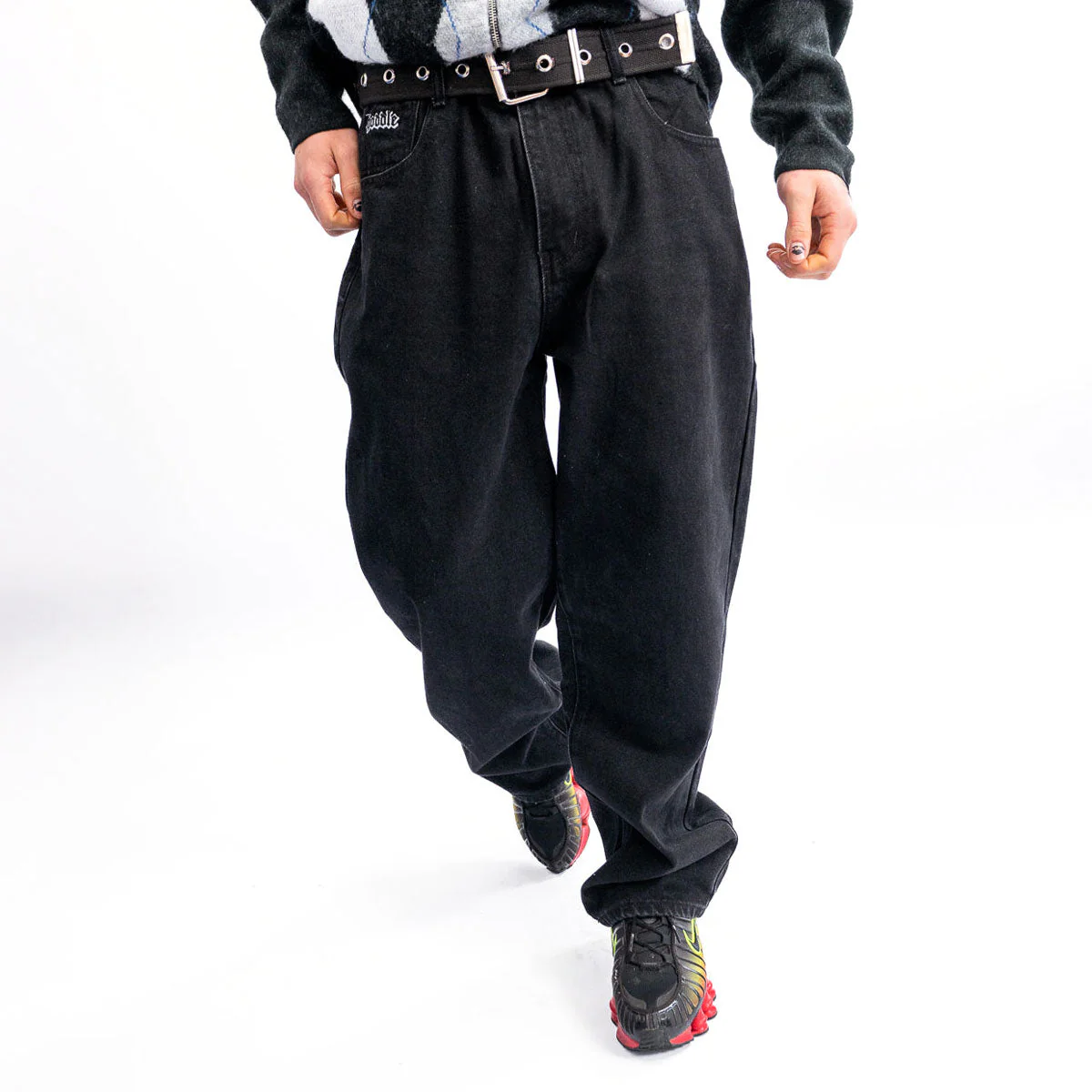 Hoddle Ranger Jeans - Black - Image 5