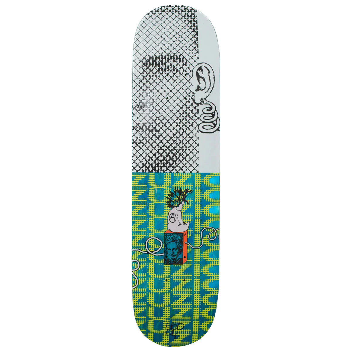 Hoddle Zuzic Sound Torture Skateboard Deck - 8.25"