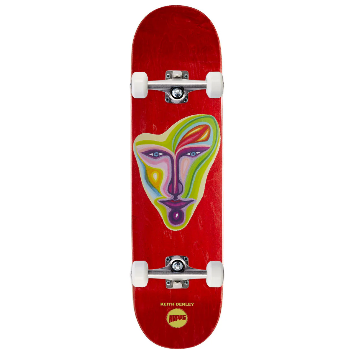 Hopps Denley Jen Traub Artist Skateboard Complete - 8.50"