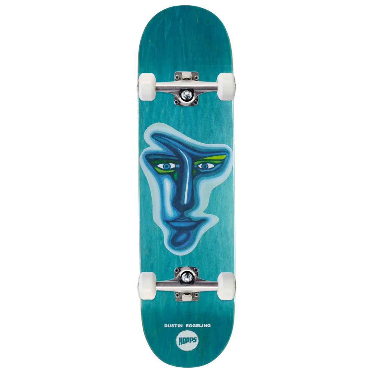 Hopps Eggeling Jen Traub Artist Skateboard Complete - 8.25"