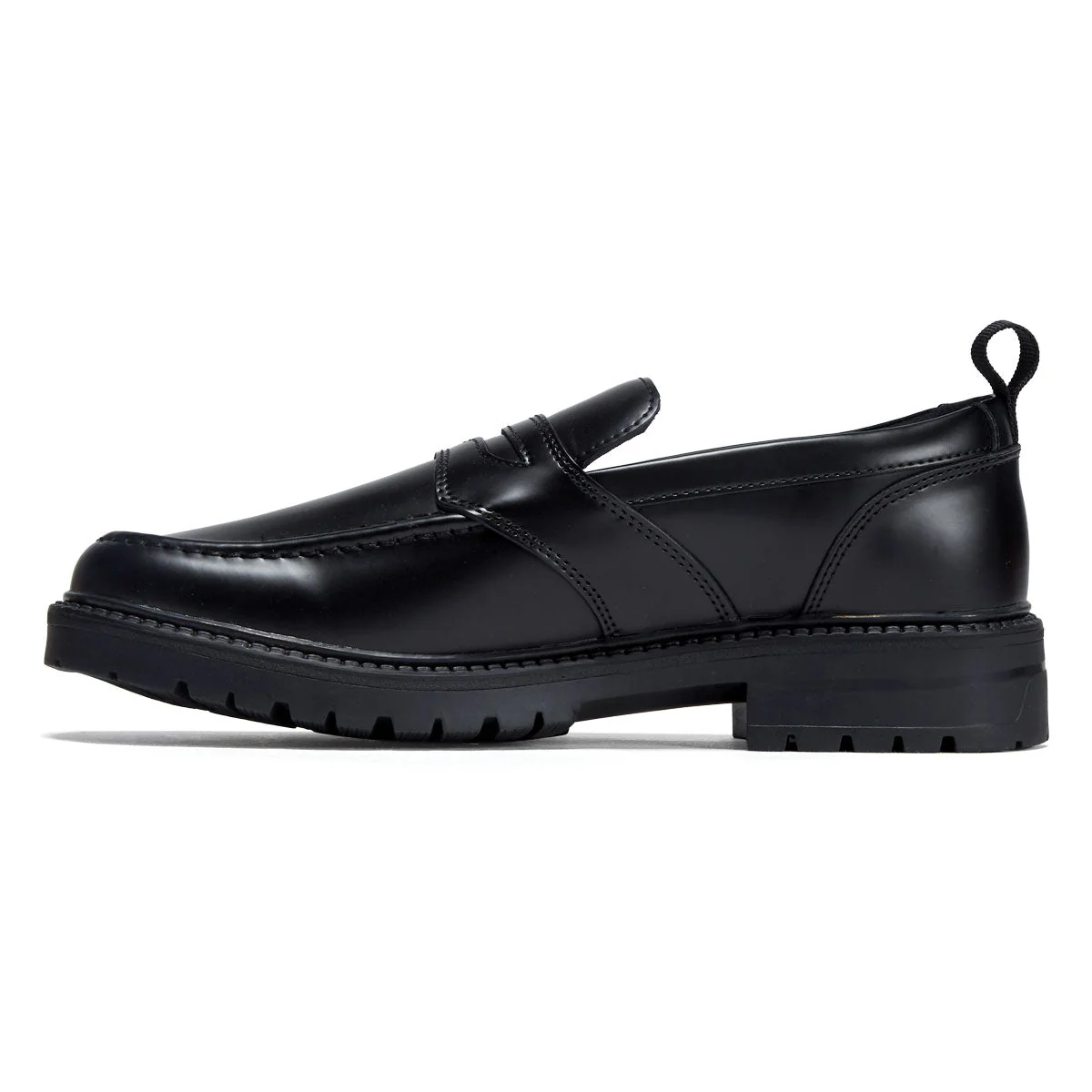 Hours Is Yours Cohiba PD Lug Loafer Shoes - Black - Image 2