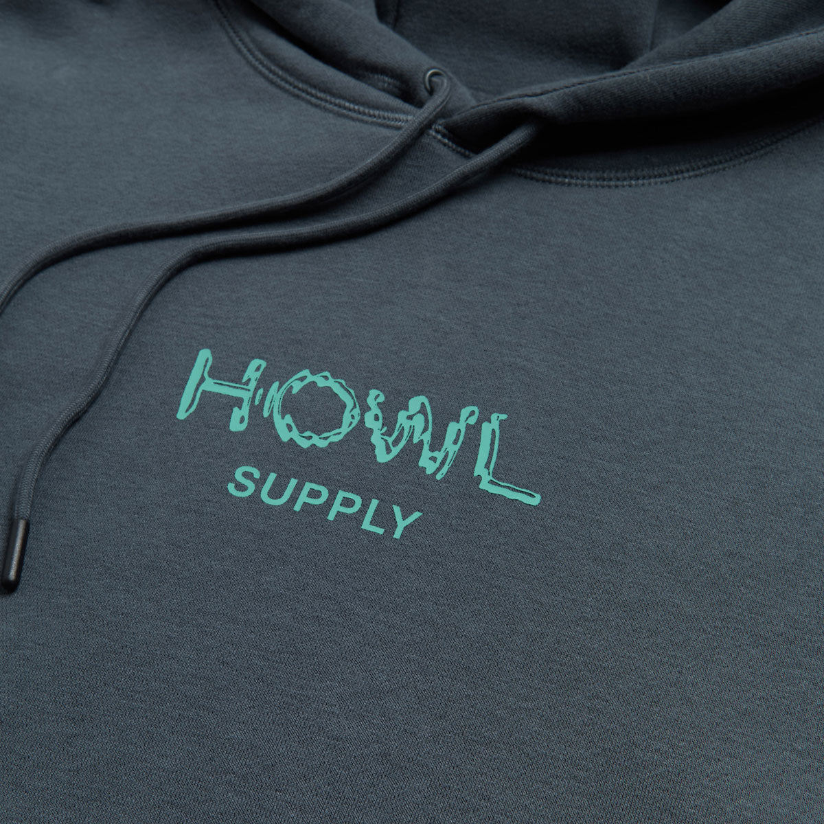 Howl DWR Logo Hoodie - Pavement - Image 2
