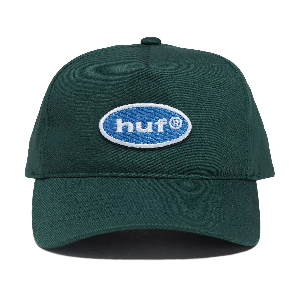 HUF 89 Oval 5 Panel Hat - Forest Green - Image 5