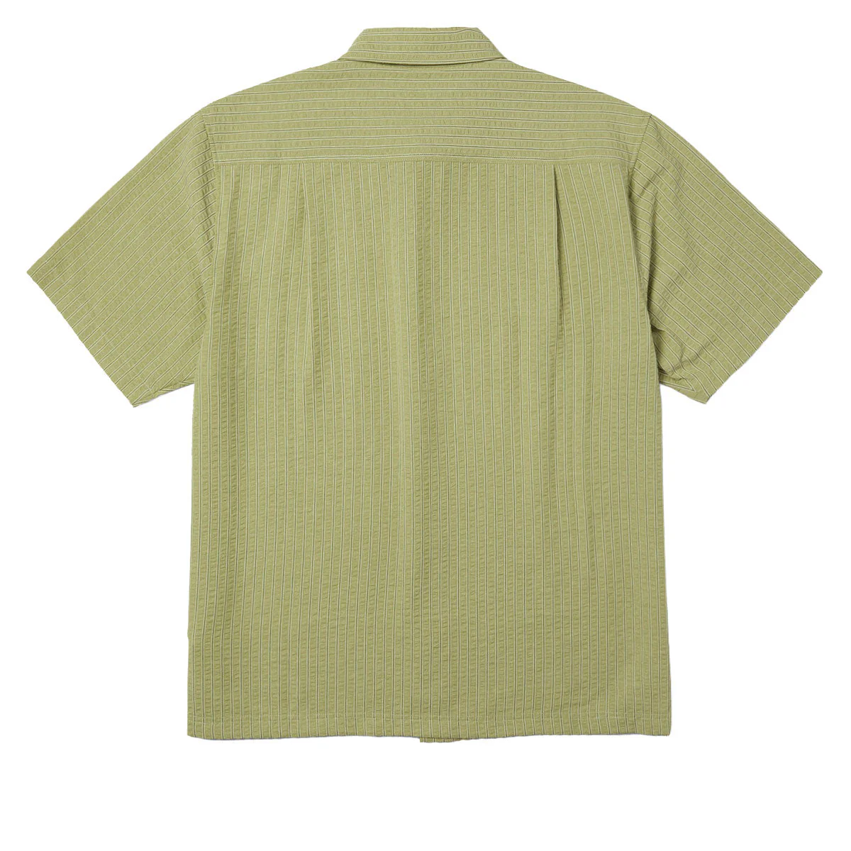 HUF Big Block Striped Shirt - Dried Herb - Image 2