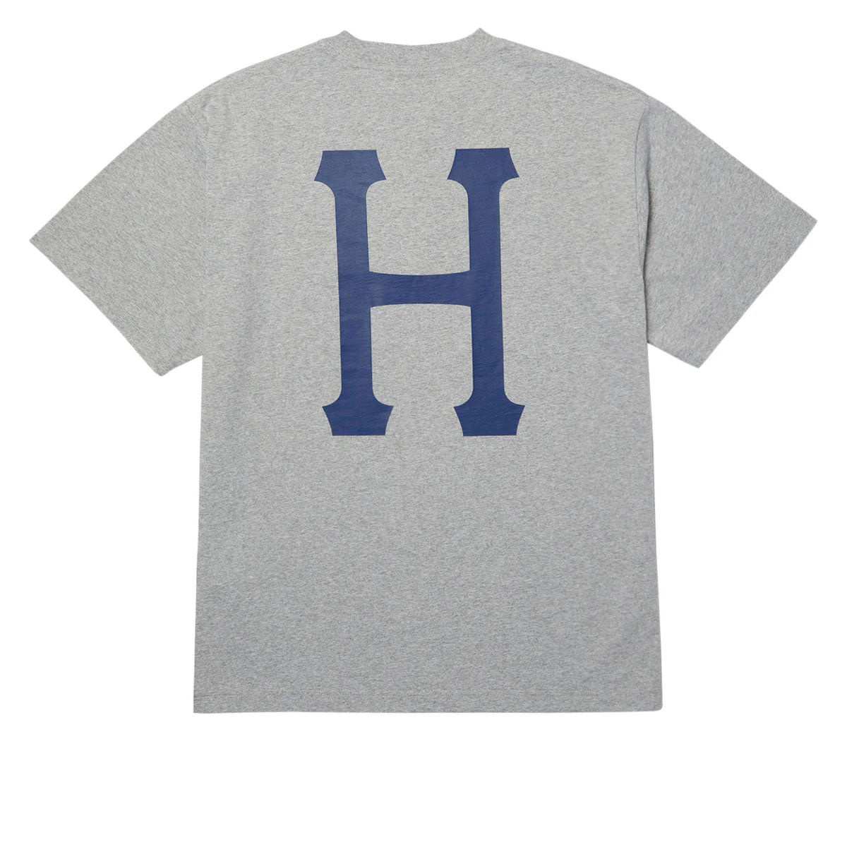 HUF Classic H T-Shirt - Heather Grey/Navy