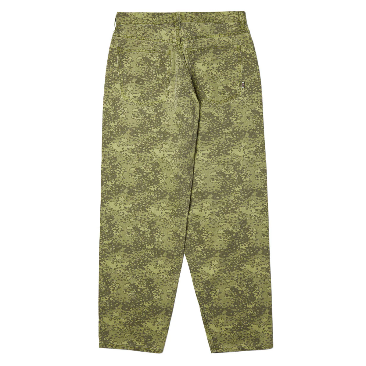 HUF Cromer Camo Jeans - Green - Image 2