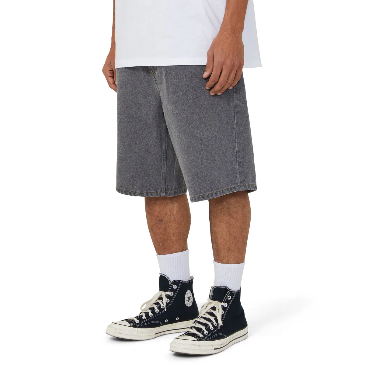 HUF Cromer Shorts - Frost Gray - Image 5