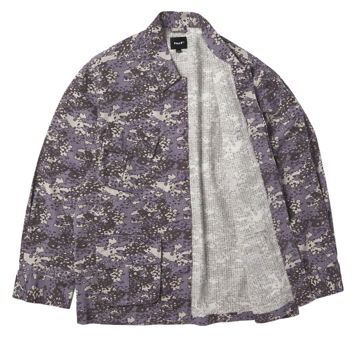 HUF Delta BDU Jacket - Dust Purple - Image 3