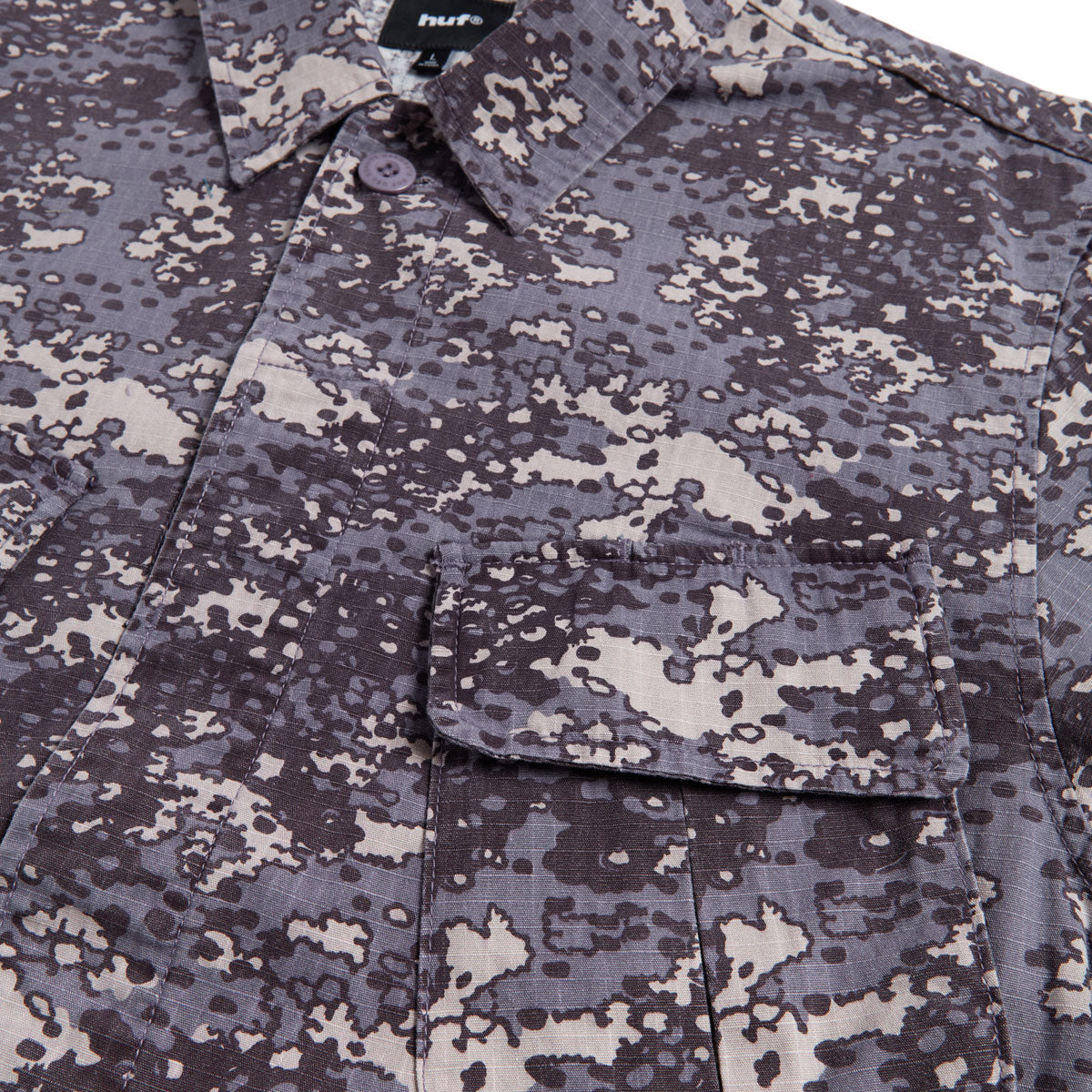HUF Delta BDU Jacket - Dust Purple - Image 4