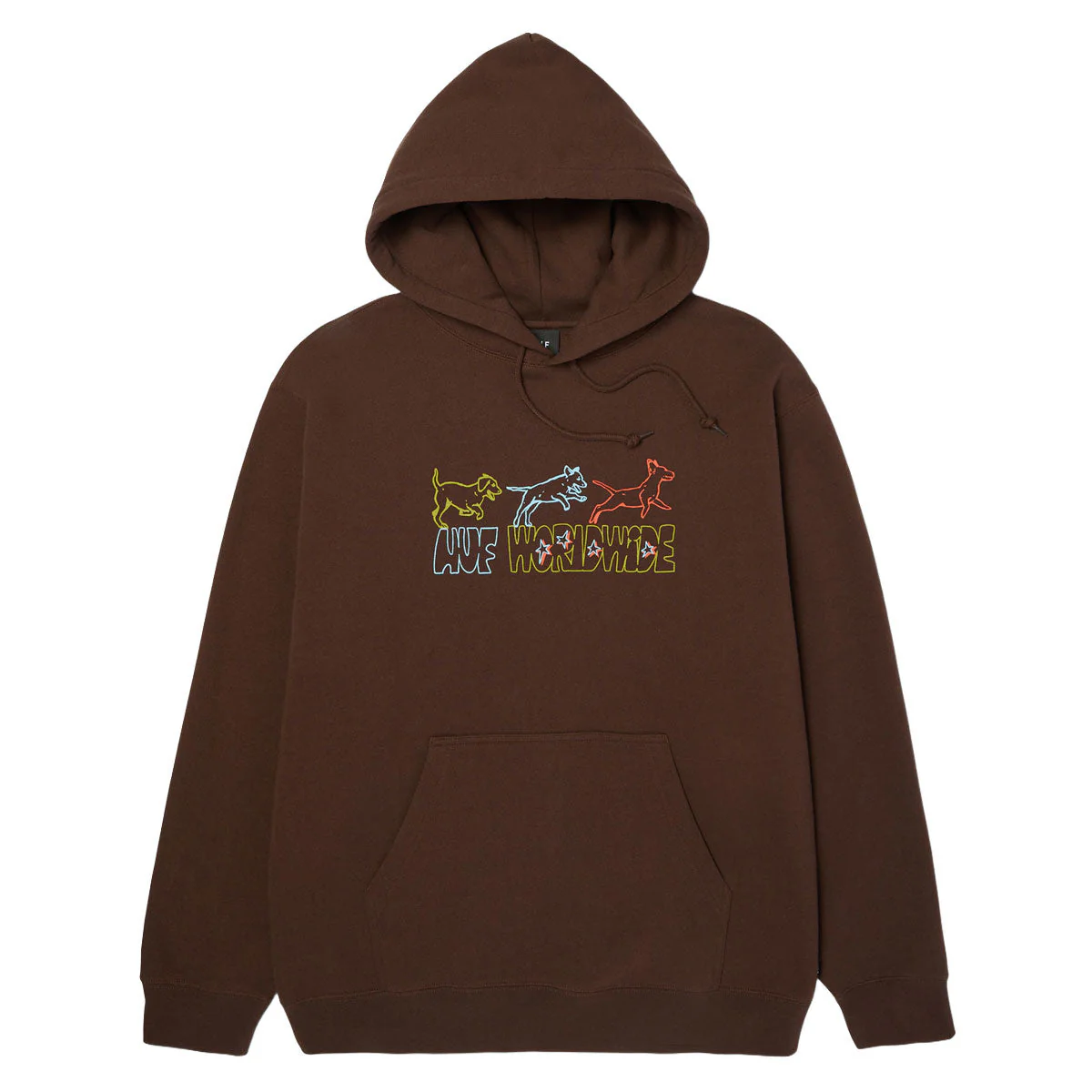 HUF Fetch Hoodie - Chocolate
