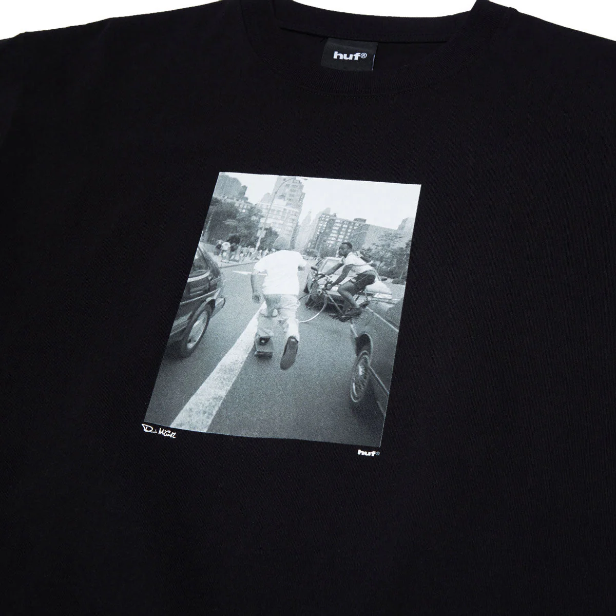 HUF Fight The Traffic T-Shirt - Black - Image 3