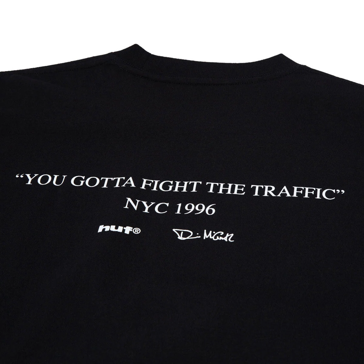 HUF Fight The Traffic T-Shirt - Black - Image 4