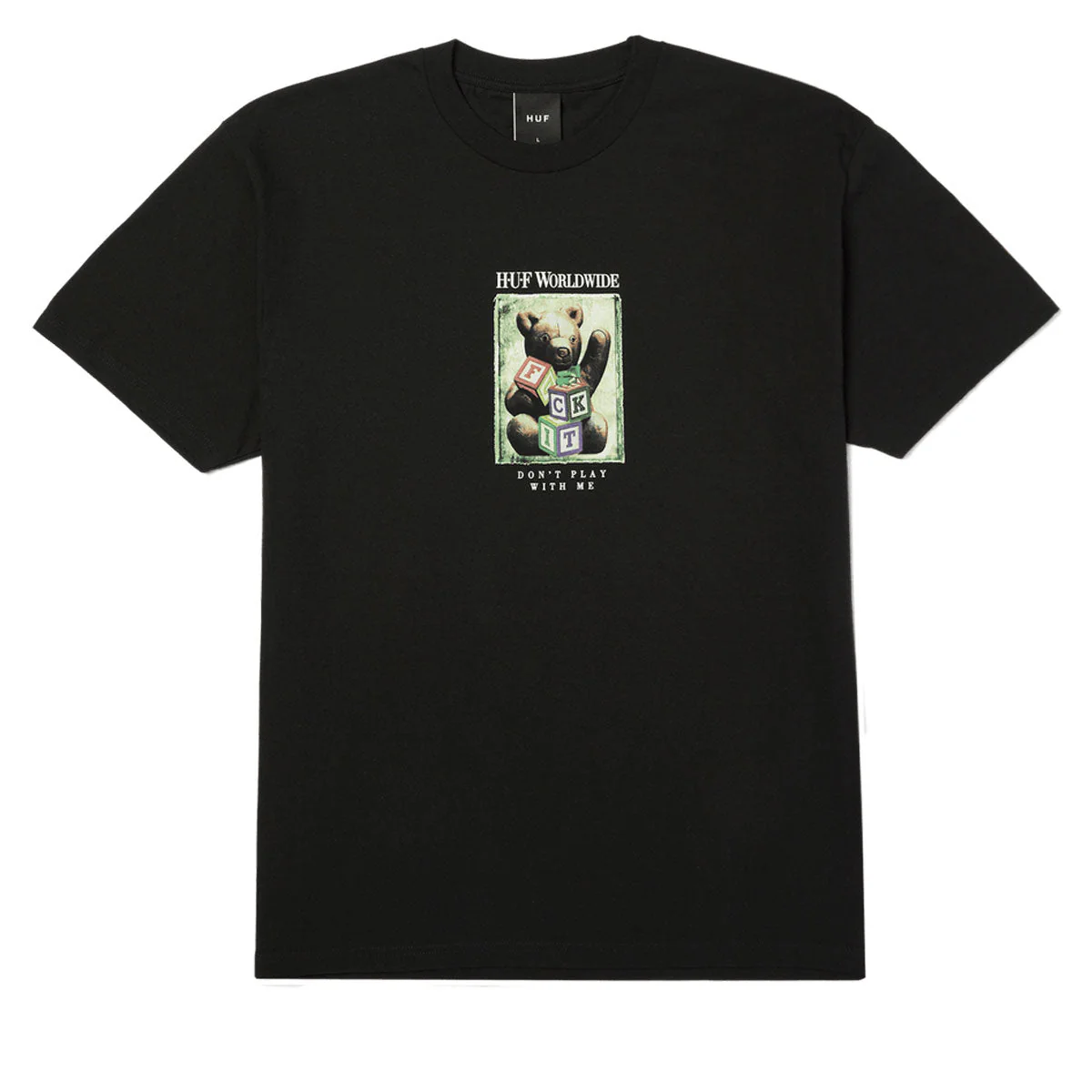 HUF Gift Bear T-Shirt - Black