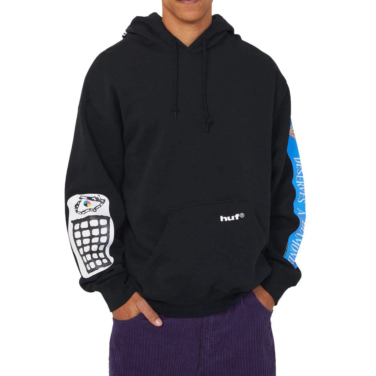 HUF Gimme The Loot Hoodie - Black