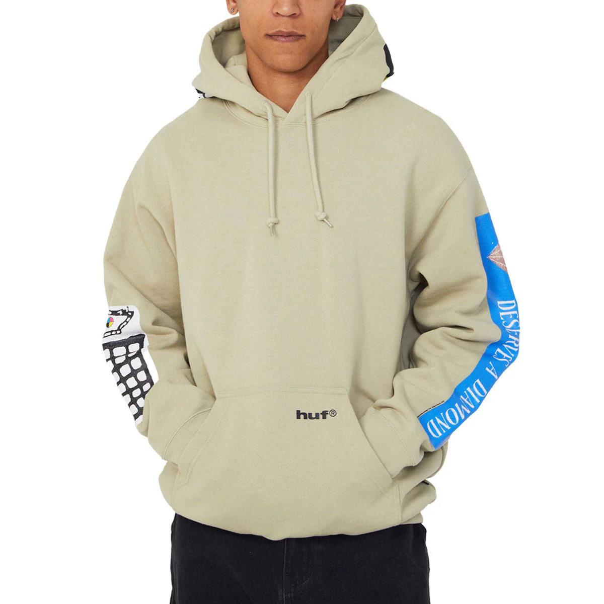 HUF Gimme The Loot Hoodie - Sand