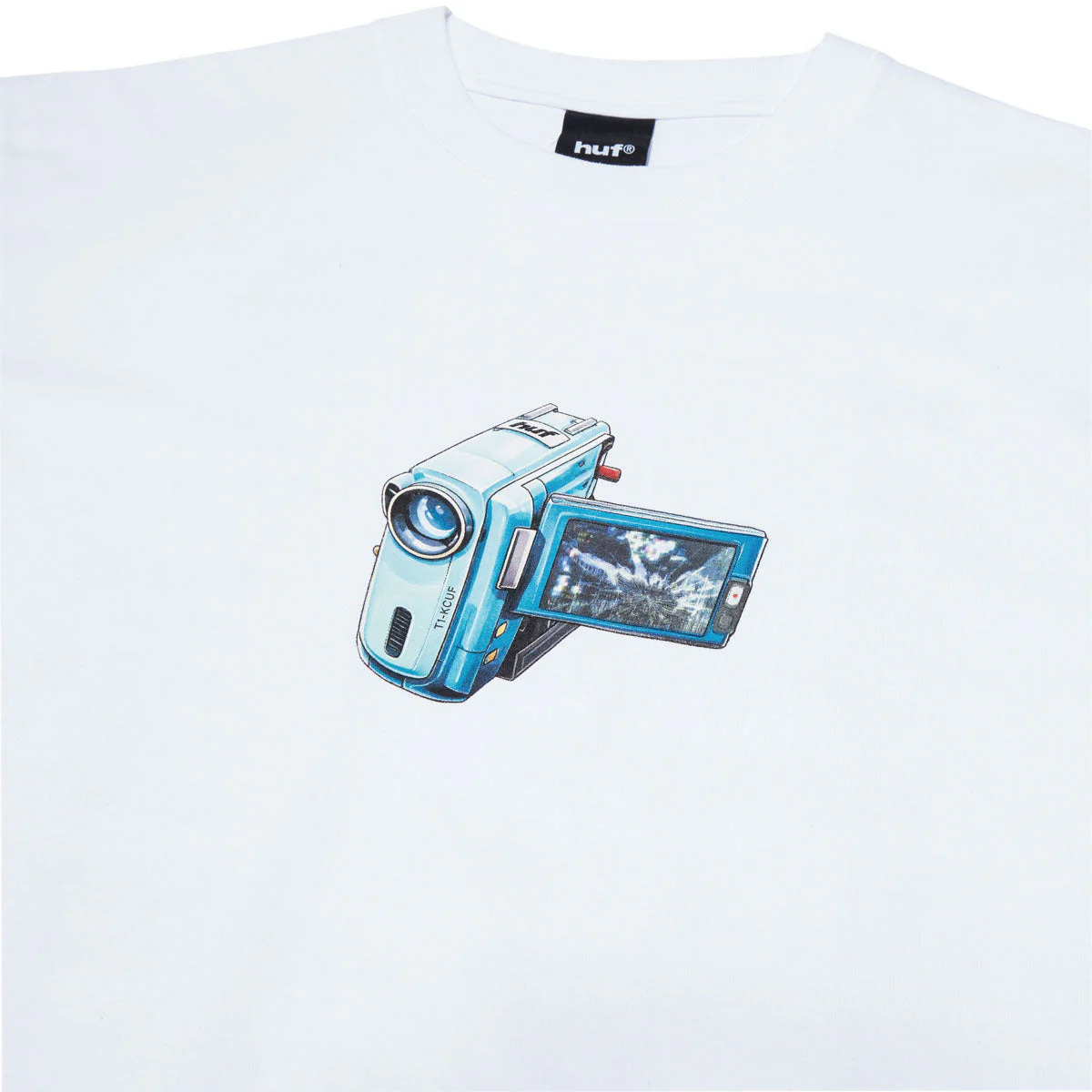 HUF H Cam T-Shirt - White - Image 3