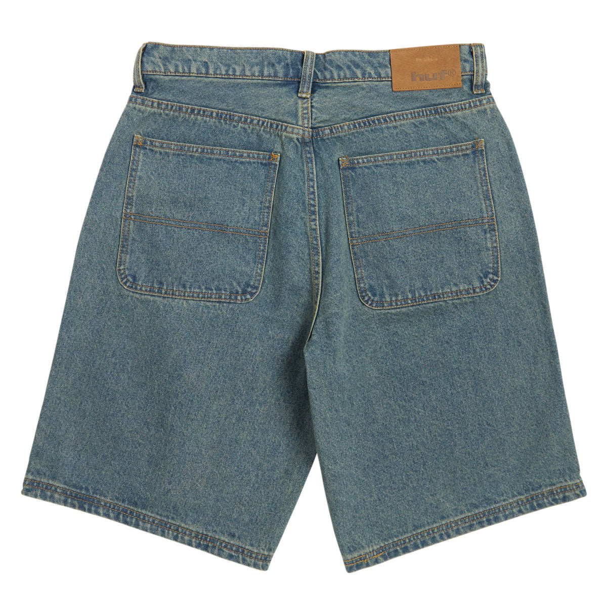 HUF Kinda Loose Double Knee Shorts - Dirty Wash - Image 2