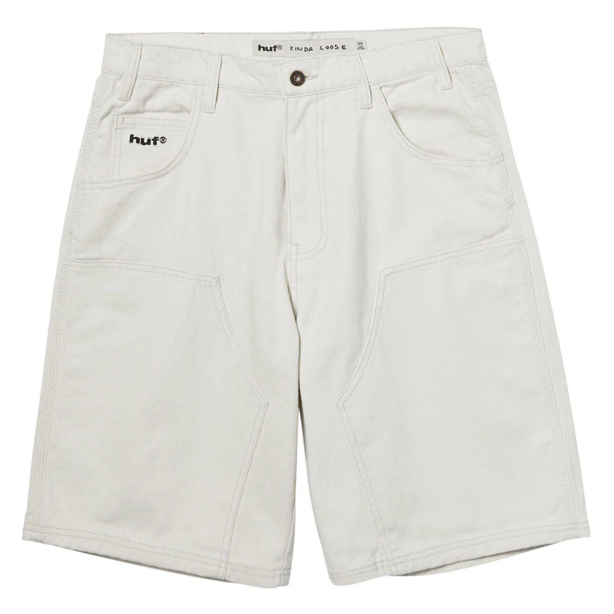 HUF Kinda Loose Double Knee Shorts - Natural
