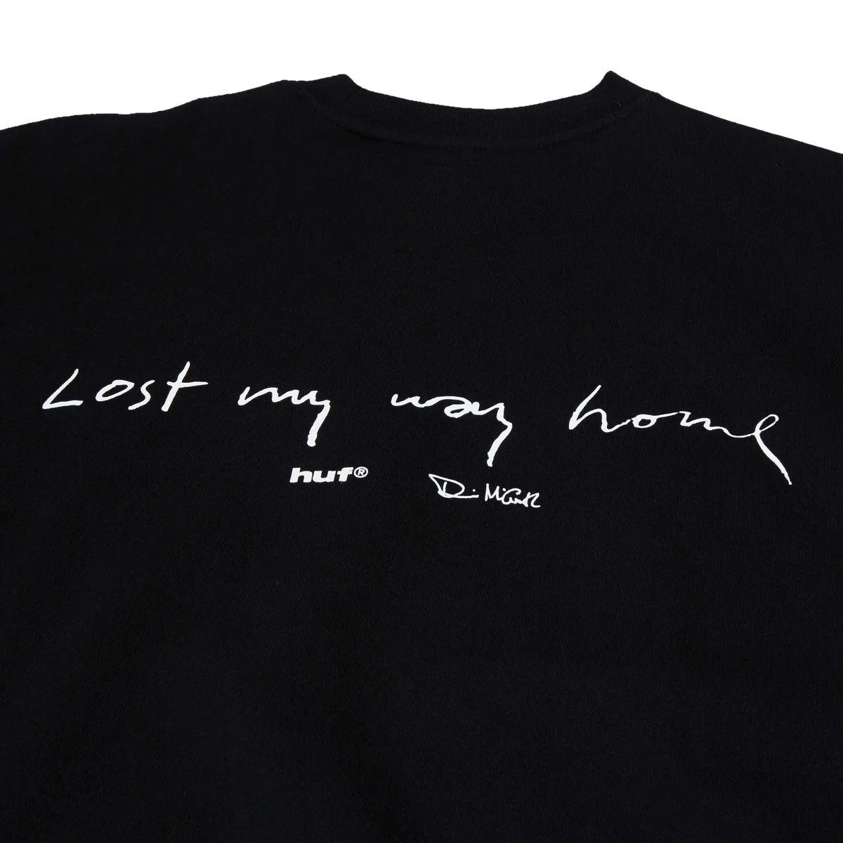 HUF Lost My Way Home Crew Sweatshirt - Black - Image 4