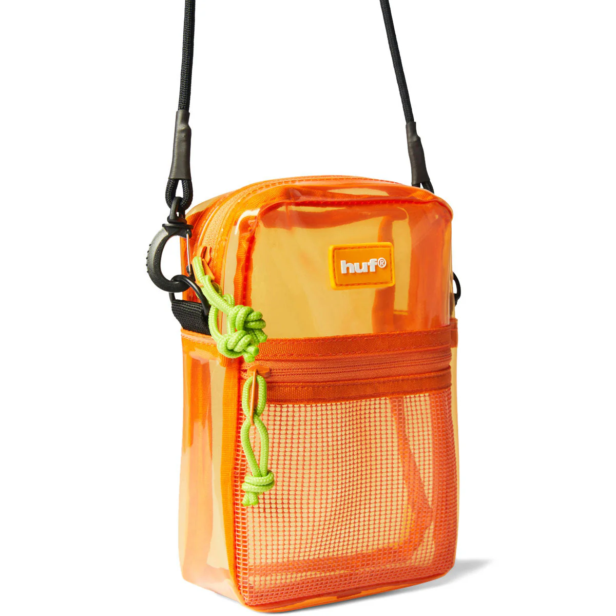 HUF Mercer Transparent Side Bag - Orange - Image 2