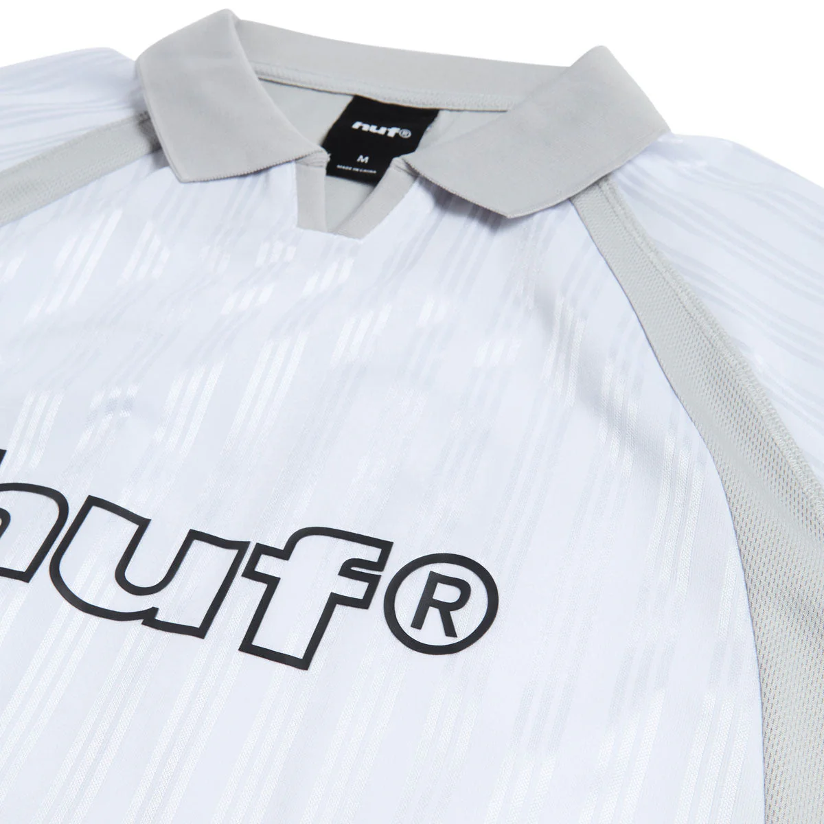 HUF Sideline Soccer Jersey - White - Image 3