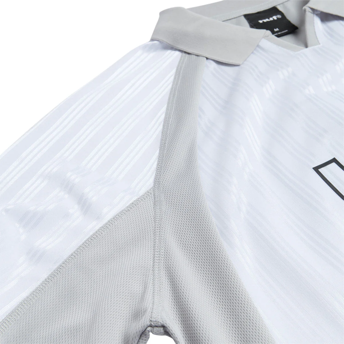 HUF Sideline Soccer Jersey - White - Image 5