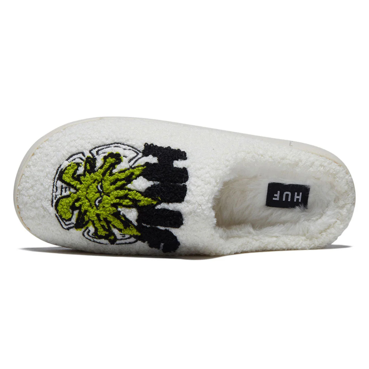 HUF Snow Angel Fuzzy Slipper Shoes - Natural - Image 3