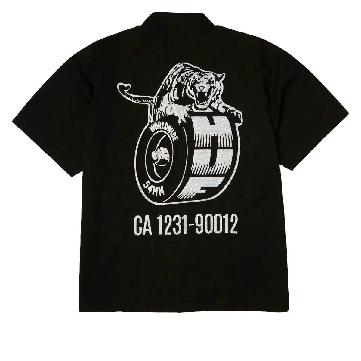 HUF Urethane Work Shirt - Black - Image 2