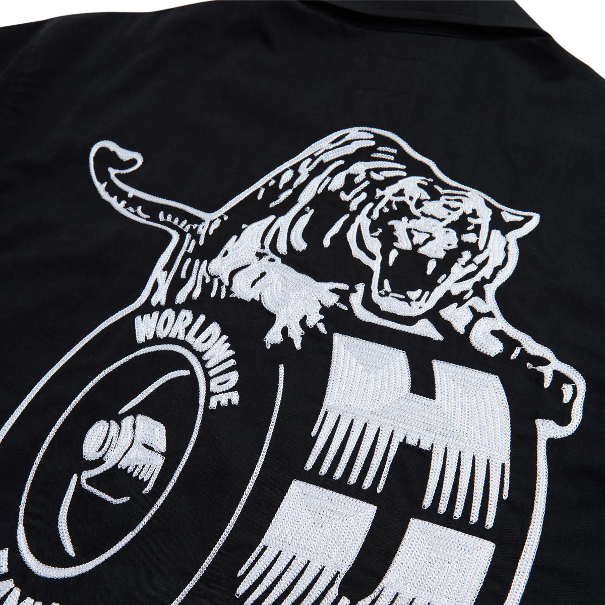 HUF Urethane Work Shirt - Black - Image 4