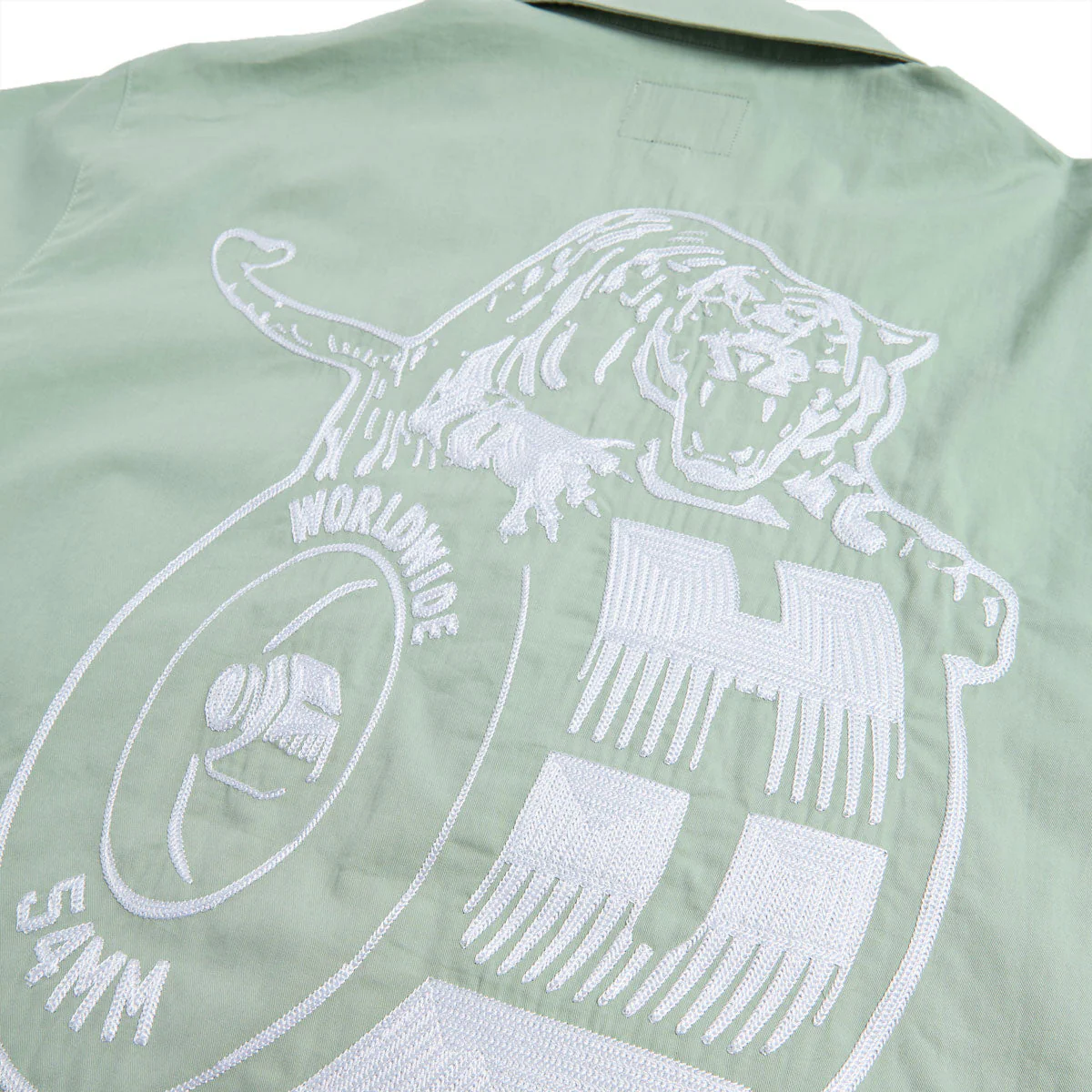 HUF Urethane Work Shirt - Mist Green - Image 4