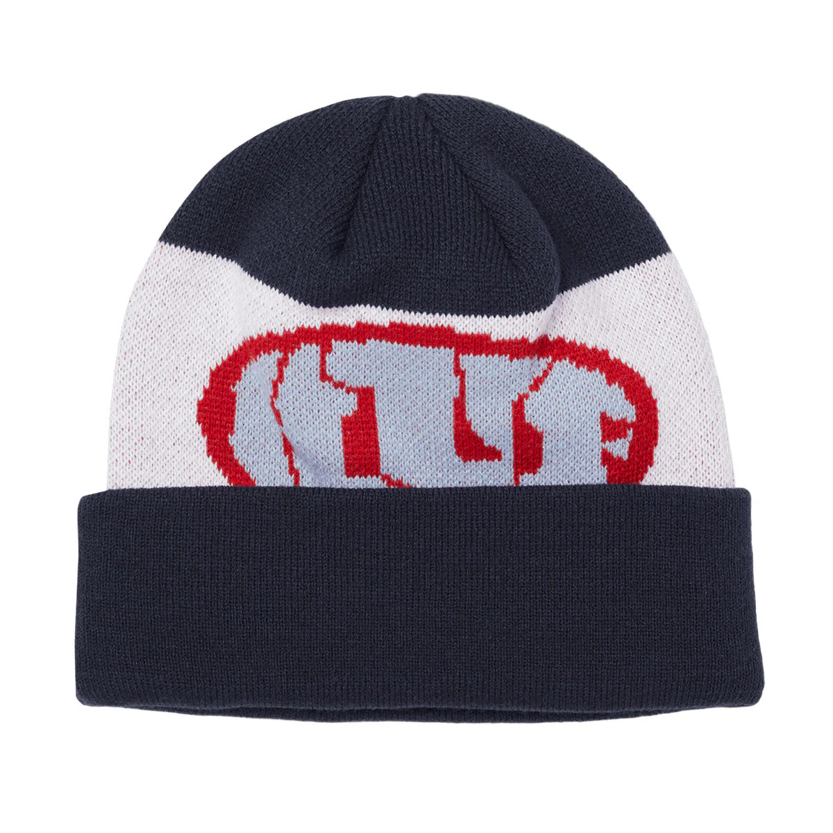 HUF Warped Cuff Beanie - Navy