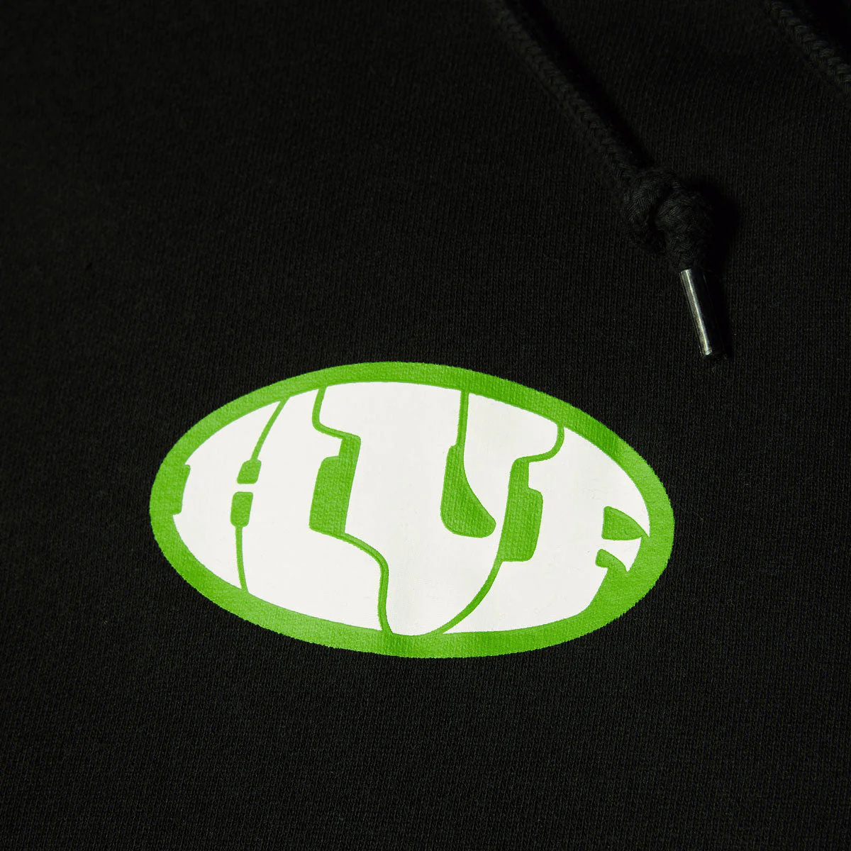 HUF Warped Hoodie - Black - Image 2