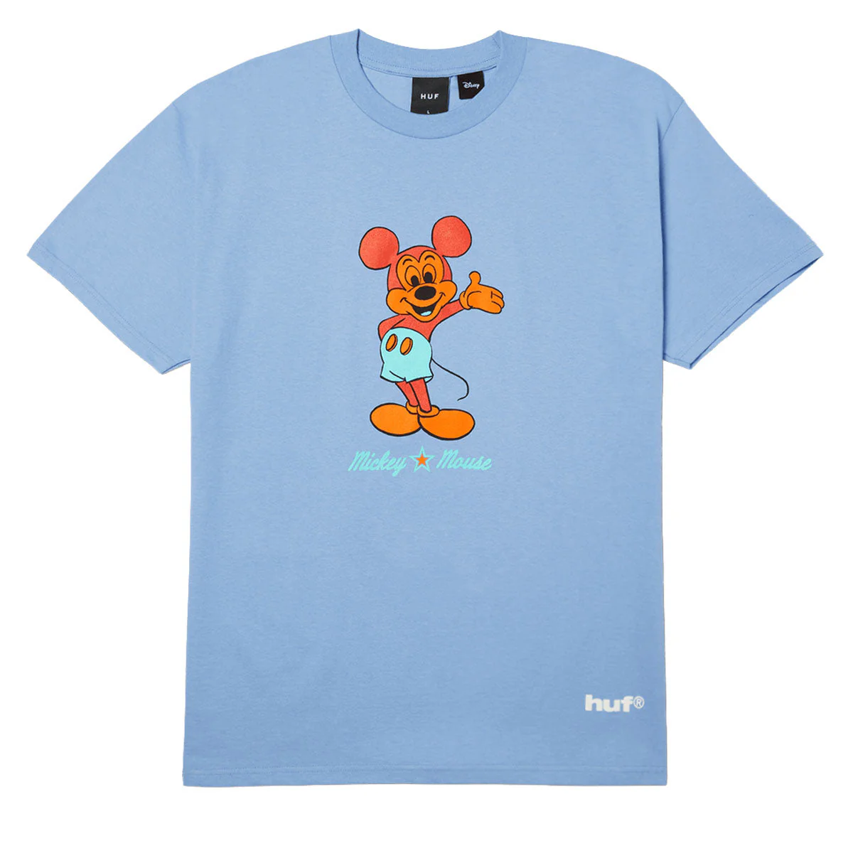 HUF x Mickey Mouse Greeting T-Shirt - Digital Violet
