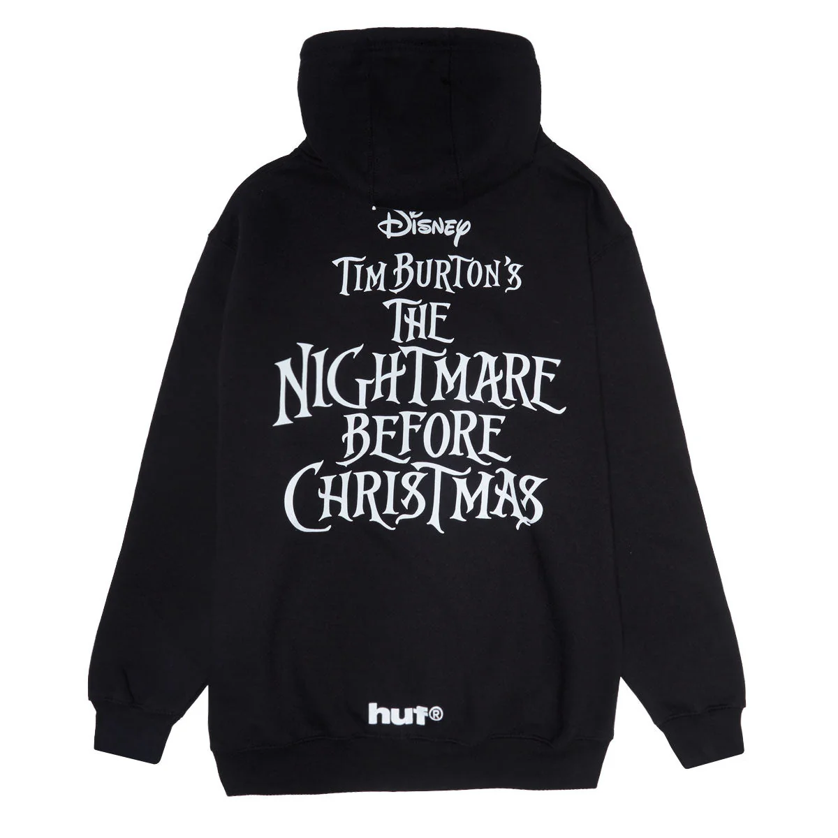 HUF x Nightmare Before Christmas Jack Town Meeting Hoodie - Black - Image 2