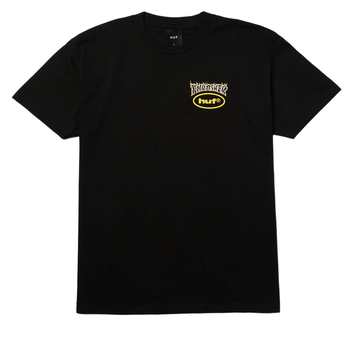 HUF x Thrasher Meltdown T-Shirt - Black