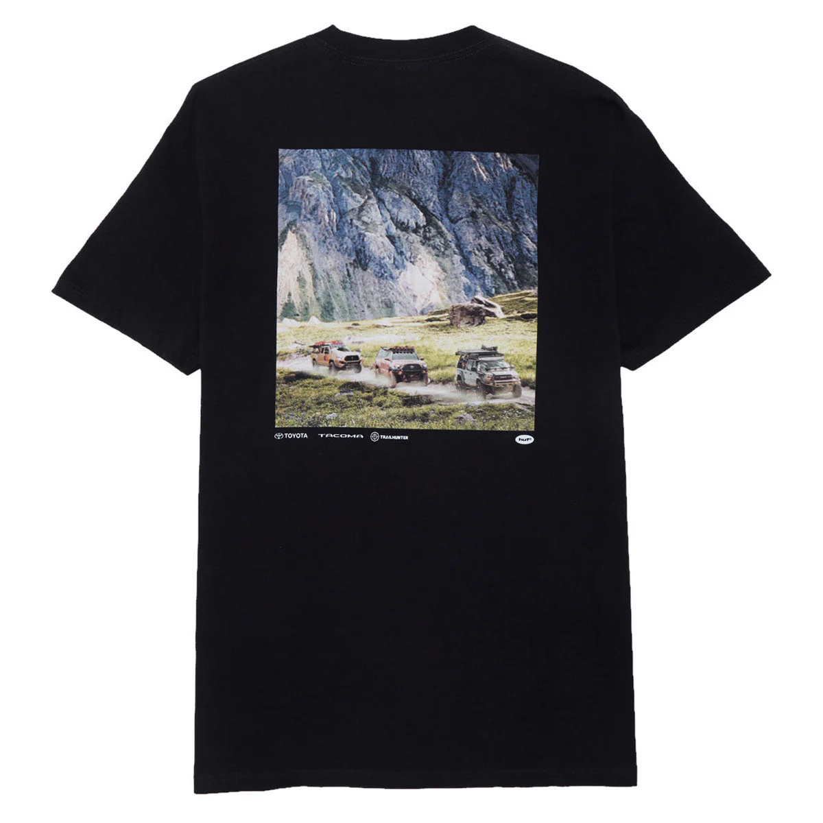 HUF x Toyota Trailhunter Convoy T-Shirt - Black - Image 2