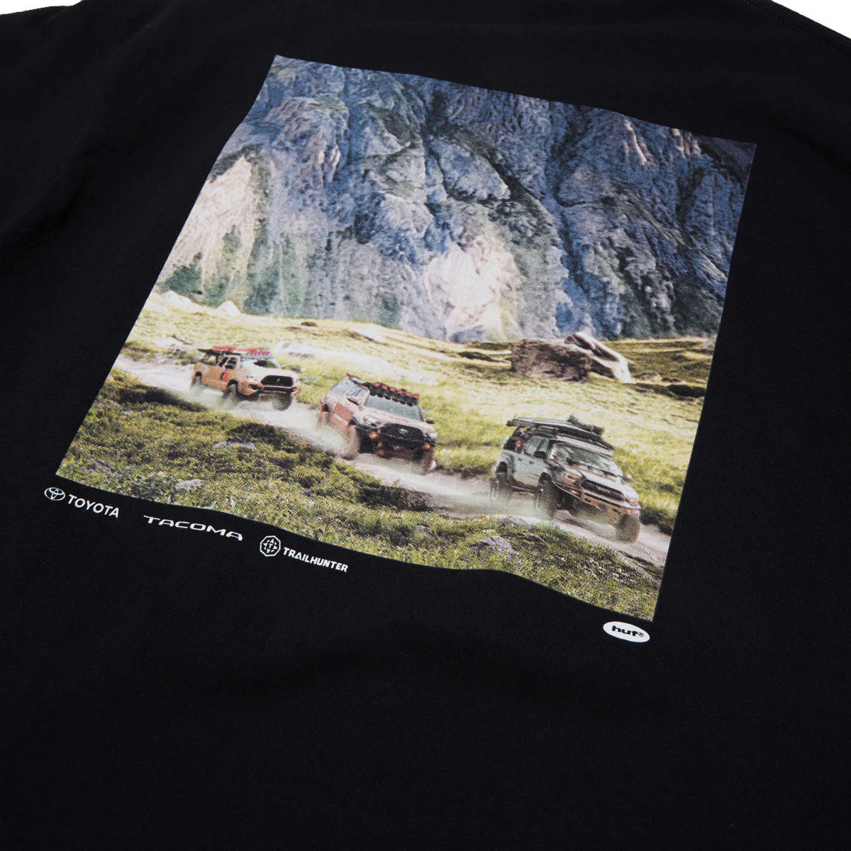 HUF x Toyota Trailhunter Convoy T-Shirt - Black - Image 4