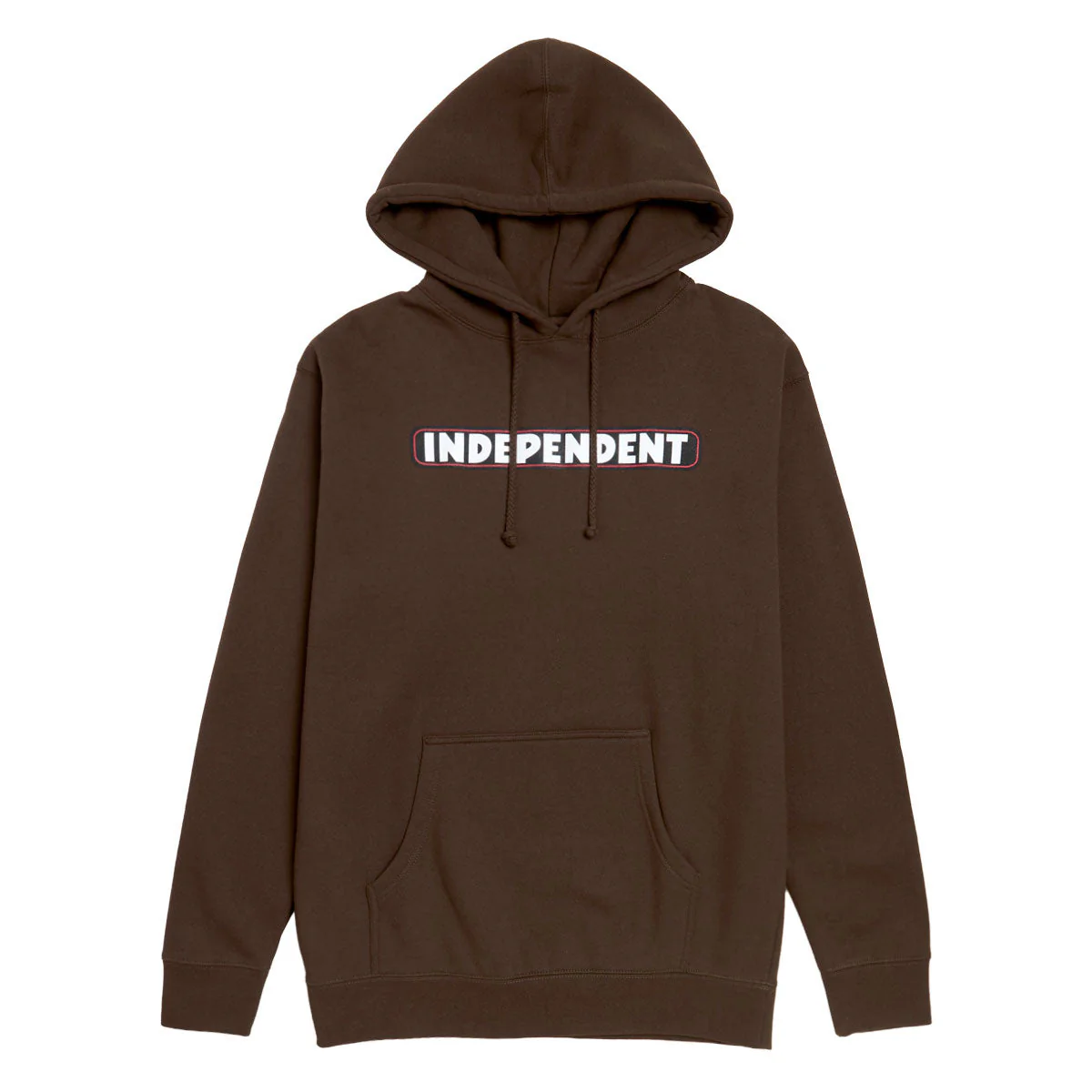 Independent Bar Logo Hoodie - Brown