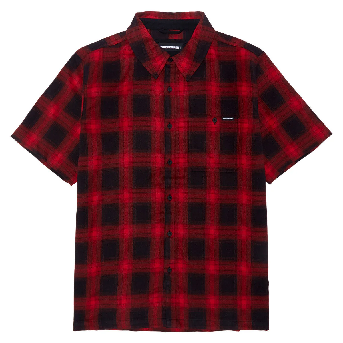 Independent Belmont Shirt - Black/Red