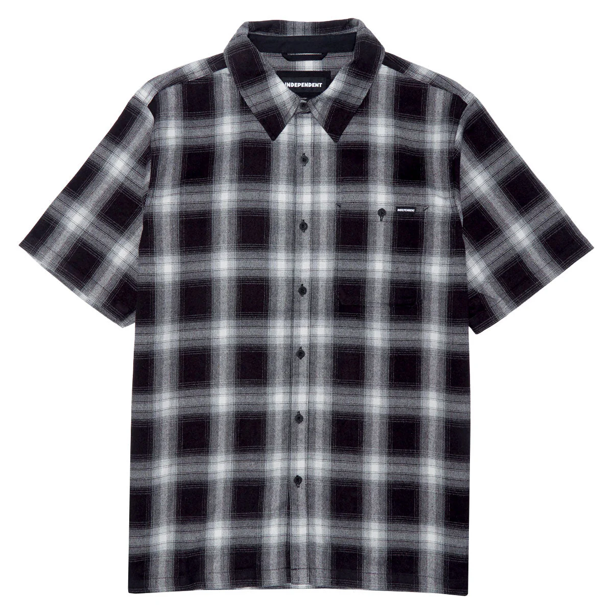 Independent Belmont Shirt - Black/Smoke