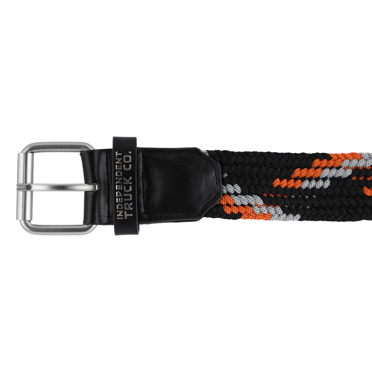 Independent Built To Grind Cord Belt - Black/Orange - Image 2