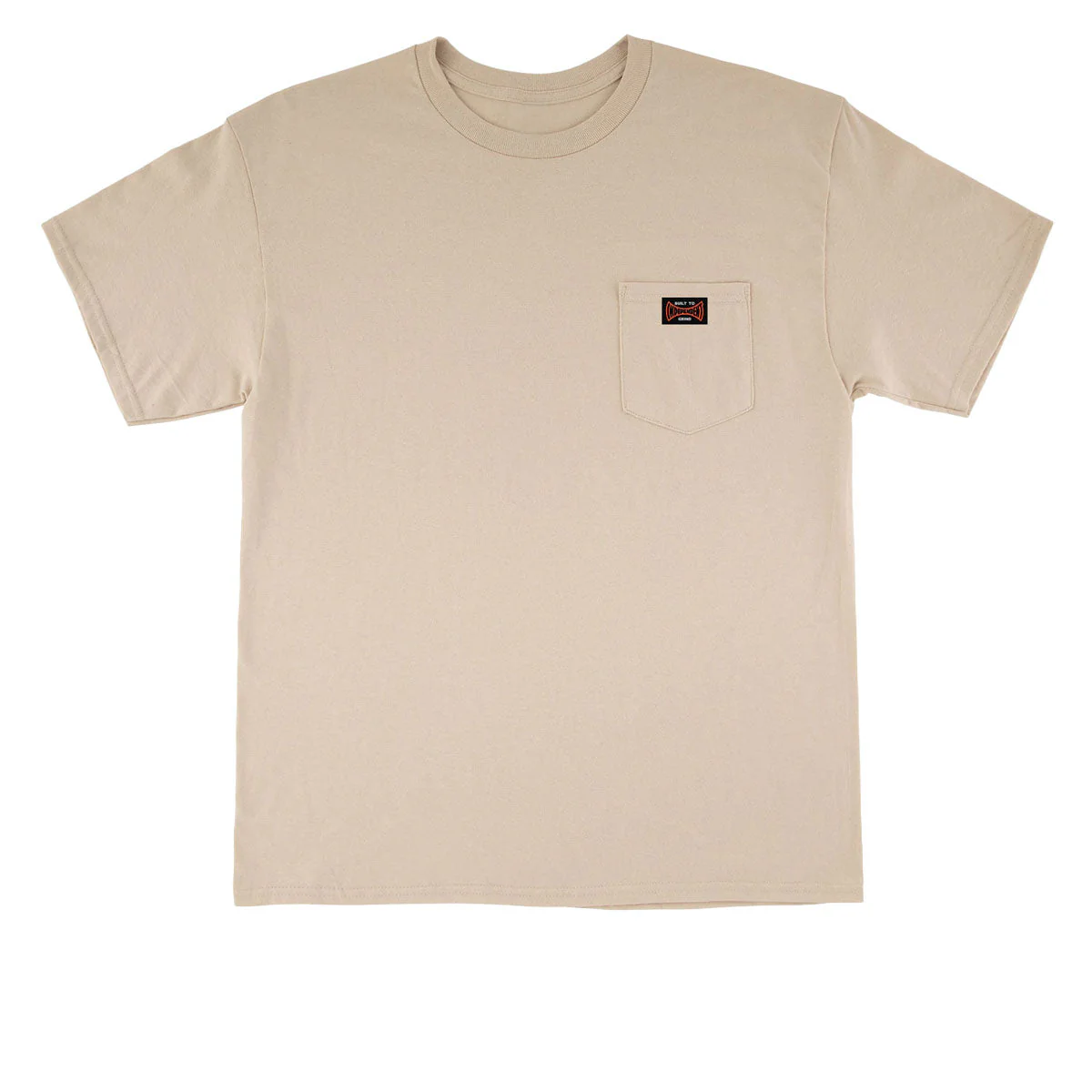 Independent Built To Grind Pocket T-Shirt - Sand