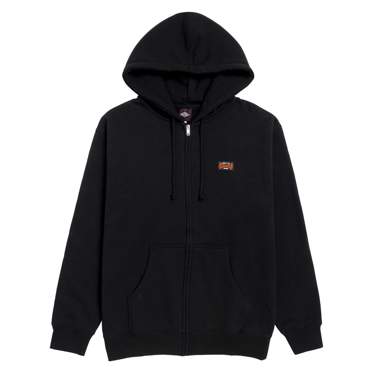 Independent Built To Grind Span Zip Hoodie - Black