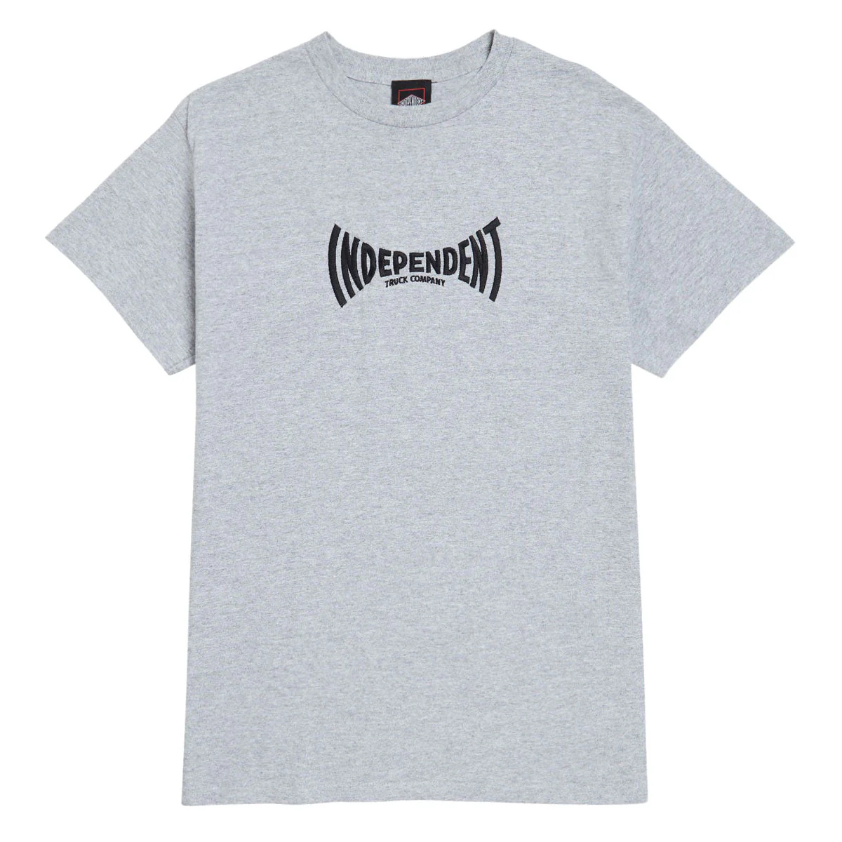 Independent Embroidered Span T-Shirt - Sport Grey