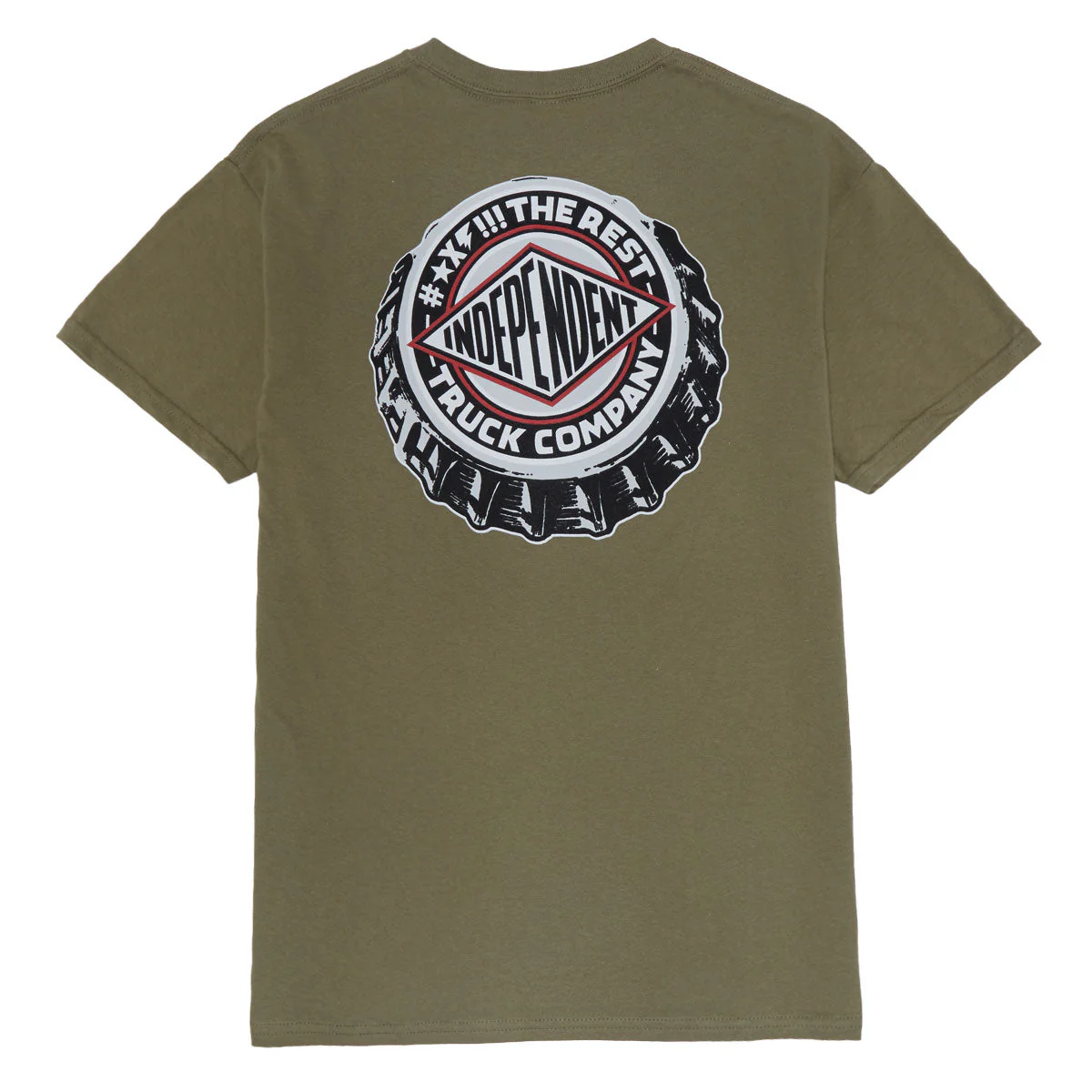 Independent FTR Cap T-Shirt - Prairie Dust