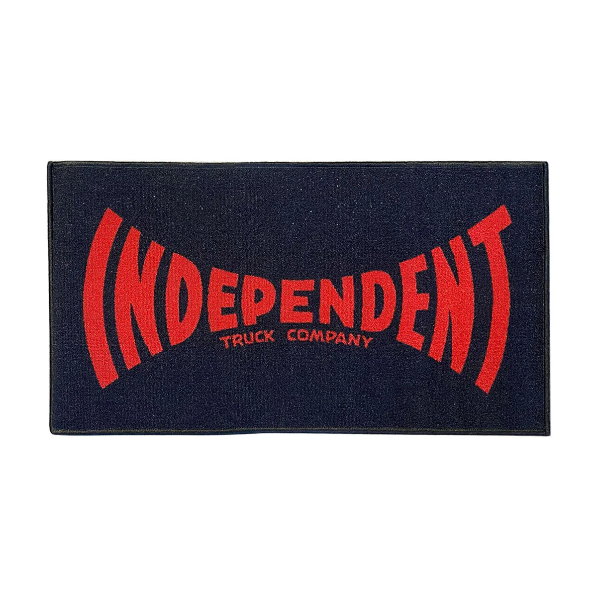 Independent Span Rug Black - Black/Red