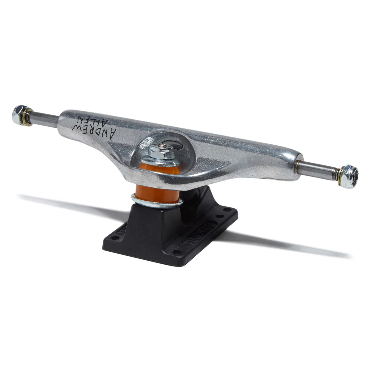 Independent Stage 11 Hollow Andrew Allen Pro Skateboard Trucks - Silver/Black - 159mm - Image 2