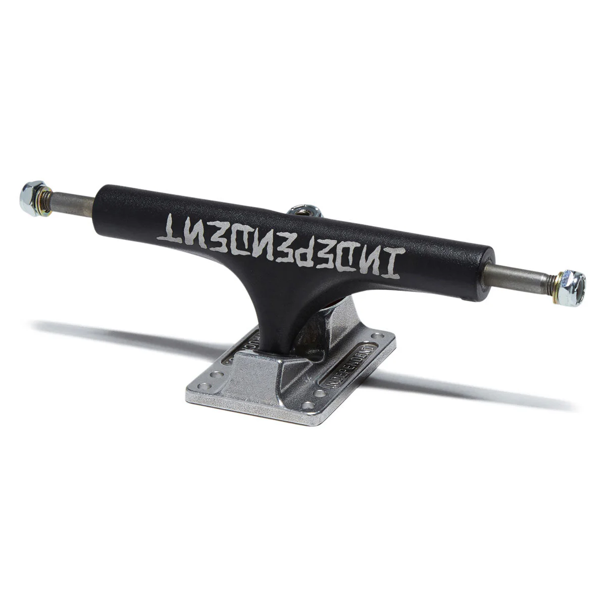 Independent Stage 4 Hollow Eric Dressen Pro Skateboard Trucks - Black/Silver - 166mm