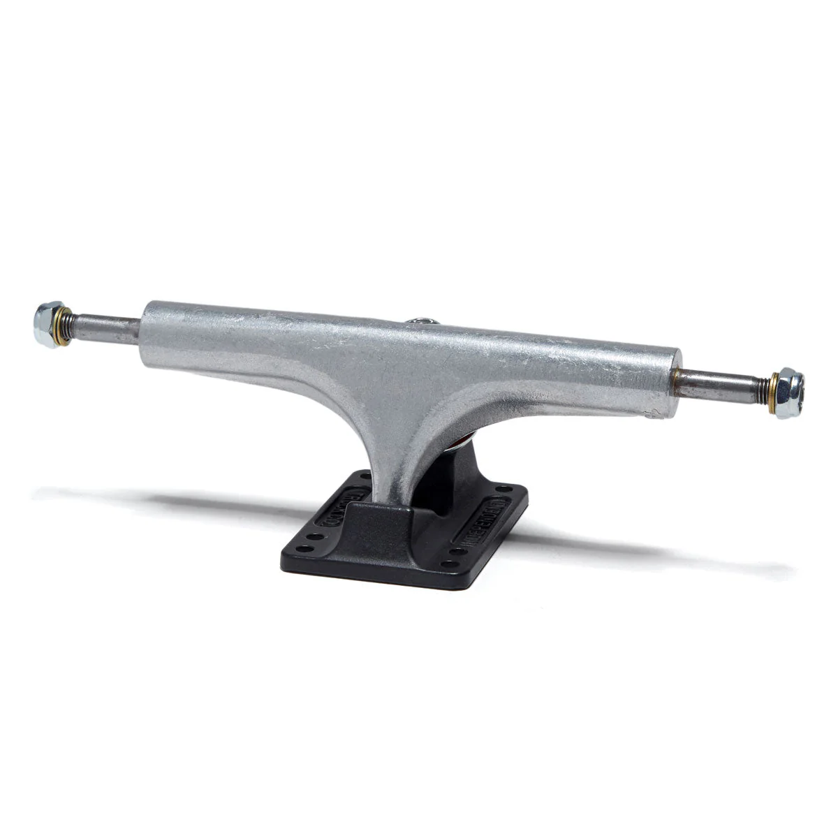 Independent Stage 4 Hollow Skateboard Trucks - Silver/Ano Black - 146mm