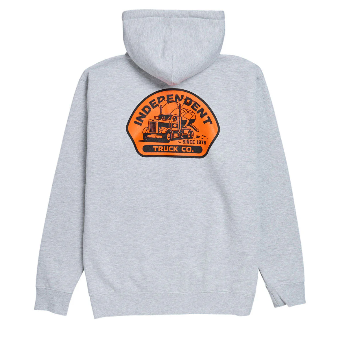 Independent Trucking Zip Hoodie - Grey Heather - Image 2